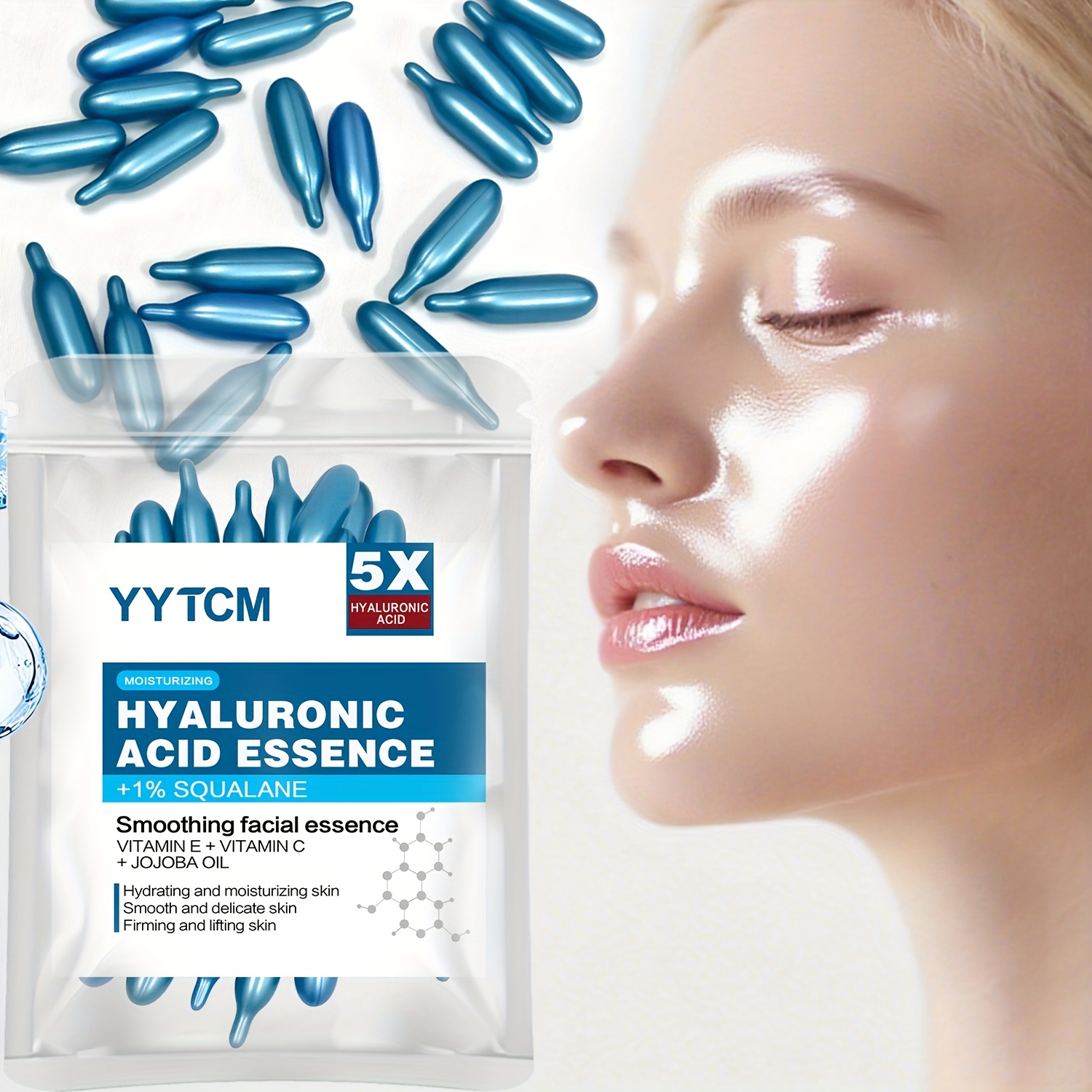 Niacinamide Brightening Serum - Капсульная эссенция для глубокого увлажнения гиалуроновой