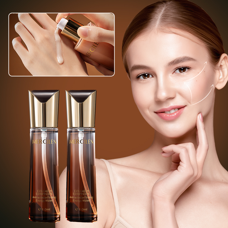 Niacinamide Brightening Serum - Укрепляющая энергетическая вода Mercilen Collagen Cordyceps,