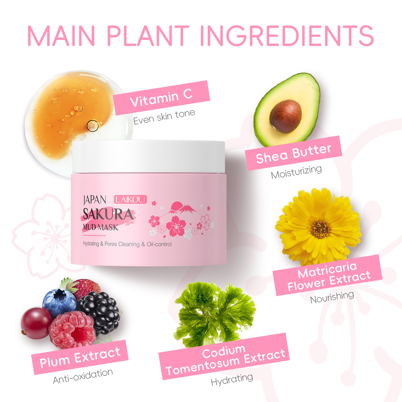 Маска Сакура для чистки лица M – обзор и цена Skincare Omg