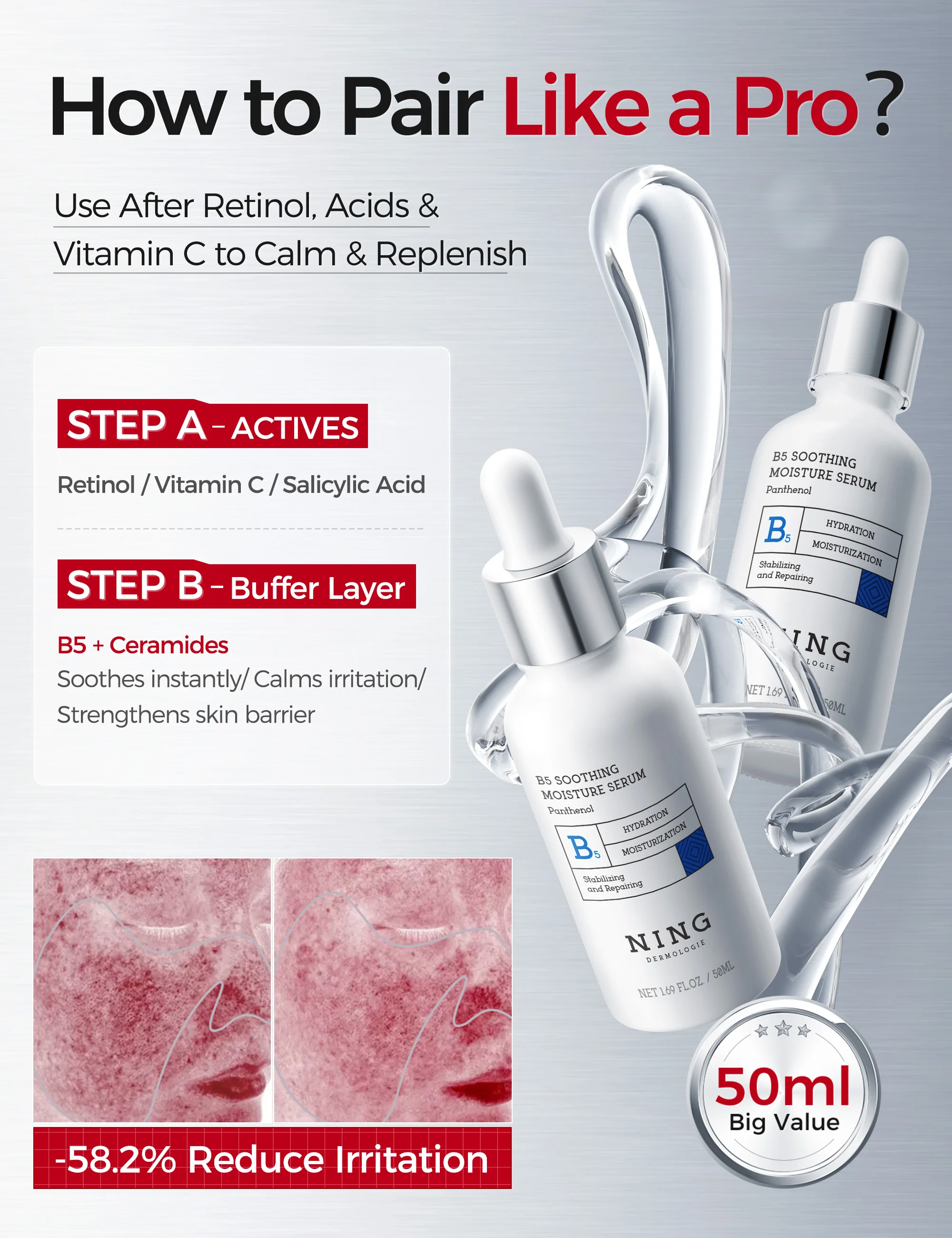 Сыворотка с витамином B5 — увл – обзор и цена Ceramide Moisturizer