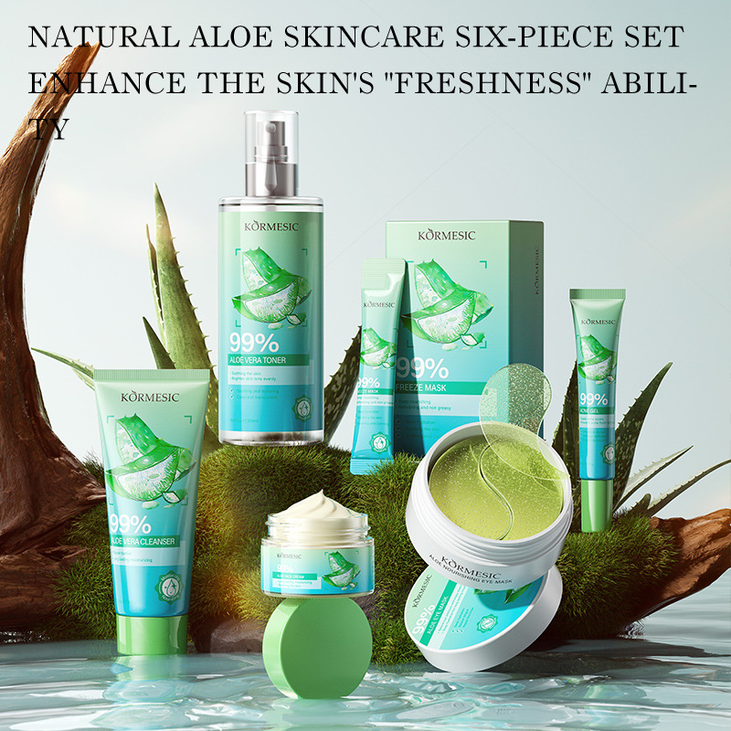 Набор для ухода за кожей с ало – обзор и цена Skincare Omg